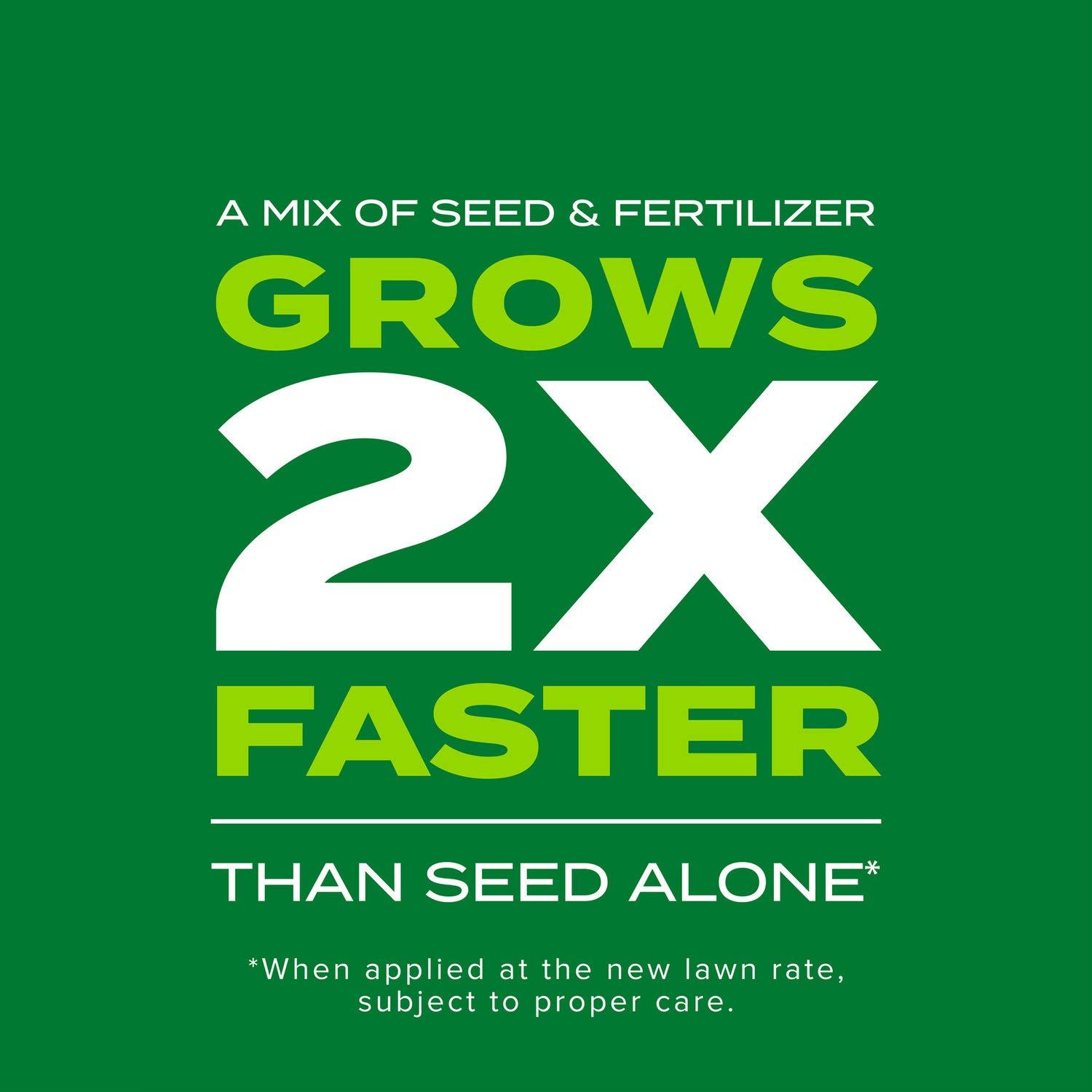 Scotts Turf Builder Rapid Grass Seed Tall Fescue Mix - 5.6lb
