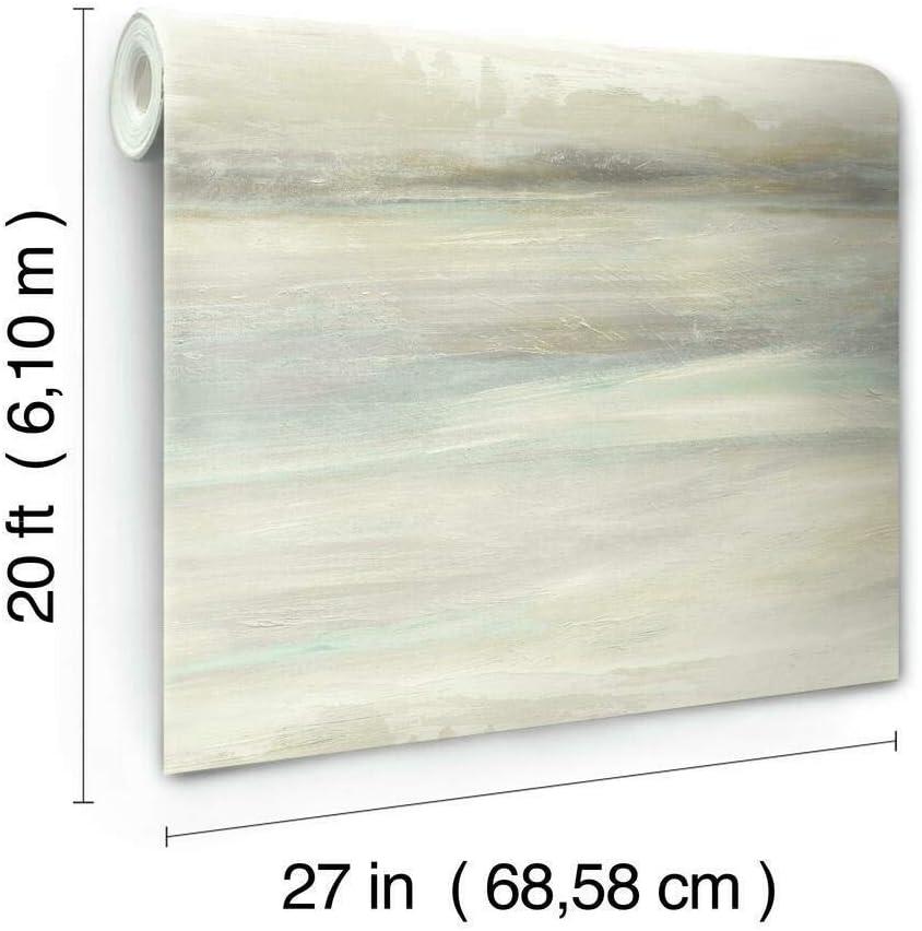 Soothing Mists Scenic Peel + Stick Wallpaper by Candice Olson - Natural