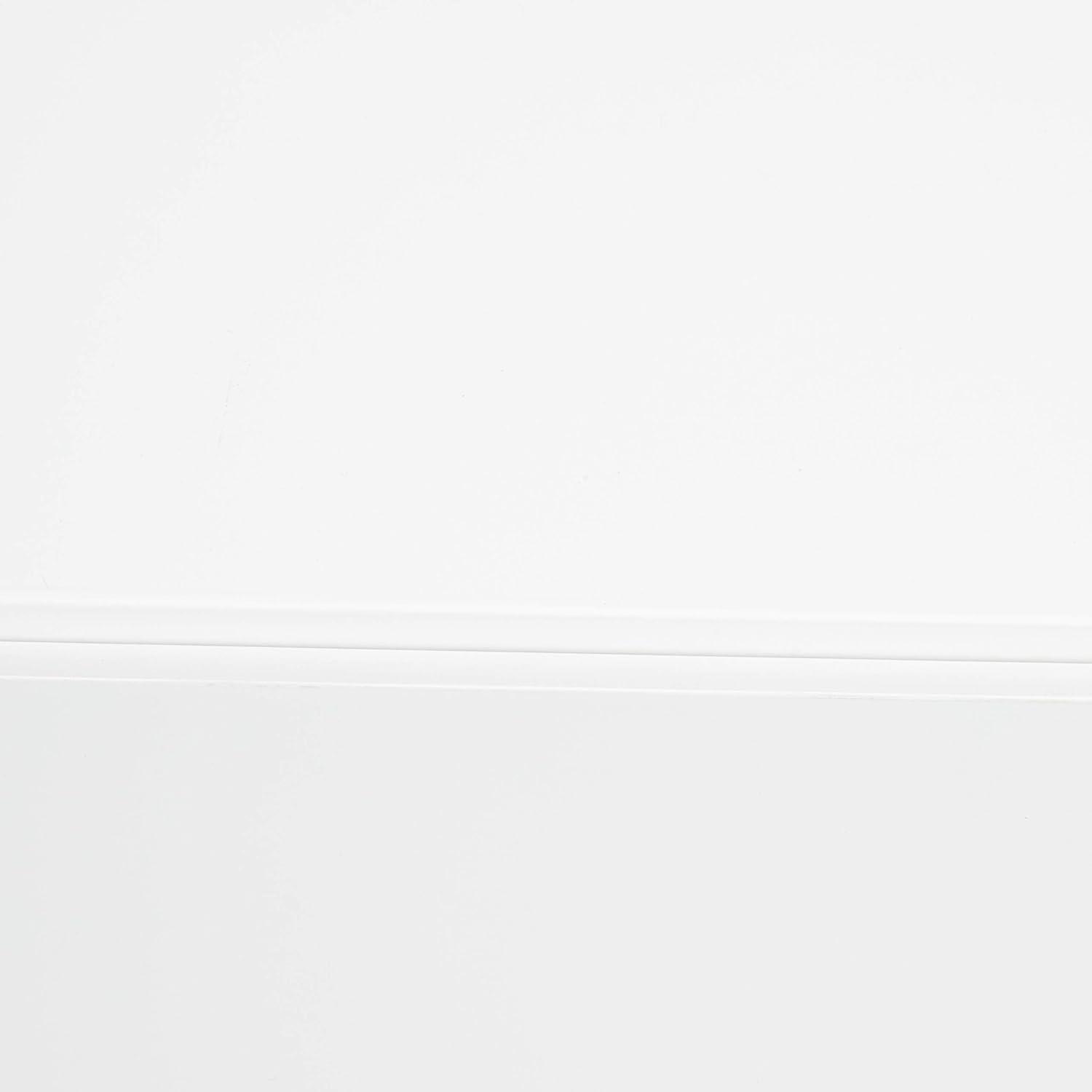 Coaster Contemporary Wood 2-Drawer Rectangular Coffee Table in White