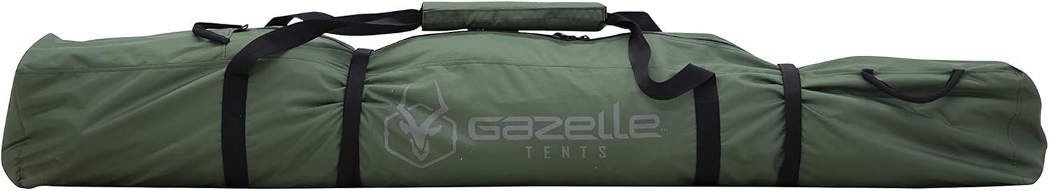 Gazelle Tents™ T4 Portable Hub Tent, 4-Person, Alpine Green, GT400GR