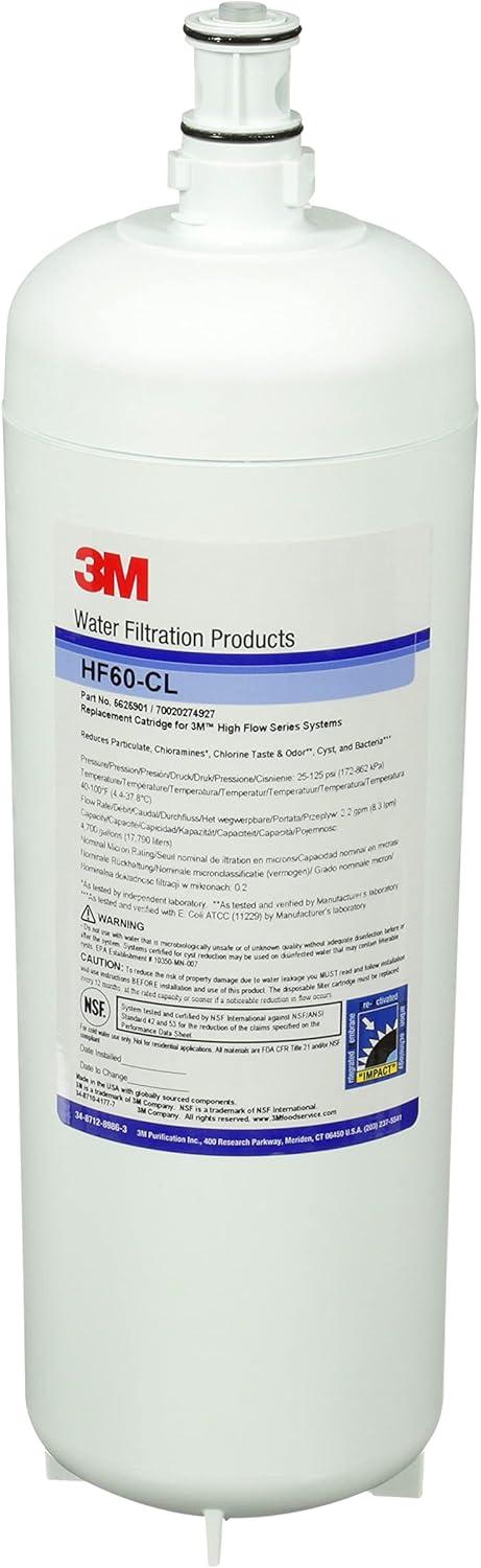 3M High Flow Series HF60-CL Water Filter Cartridge