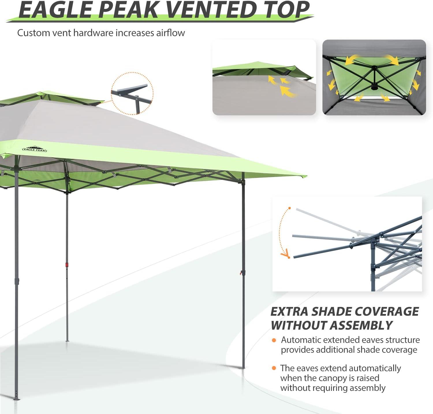 Gray Steel 13x13 Pop-Up Canopy Tent with UV Protection