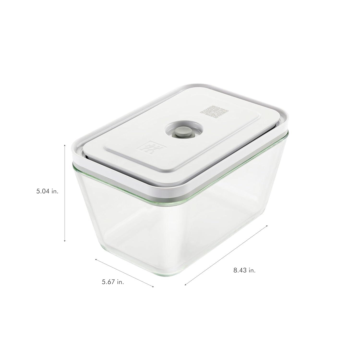 ZWILLING J.A. Henckels ZWILLING Fresh & Save 3-Piece Glass Food Storage Container, Meal Prep Container- Assorted Sizes