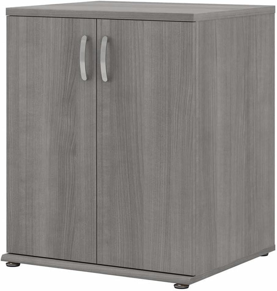 Bush Business Furniture Universal Laundry Room Storage Cabinet with Doors and Shelves