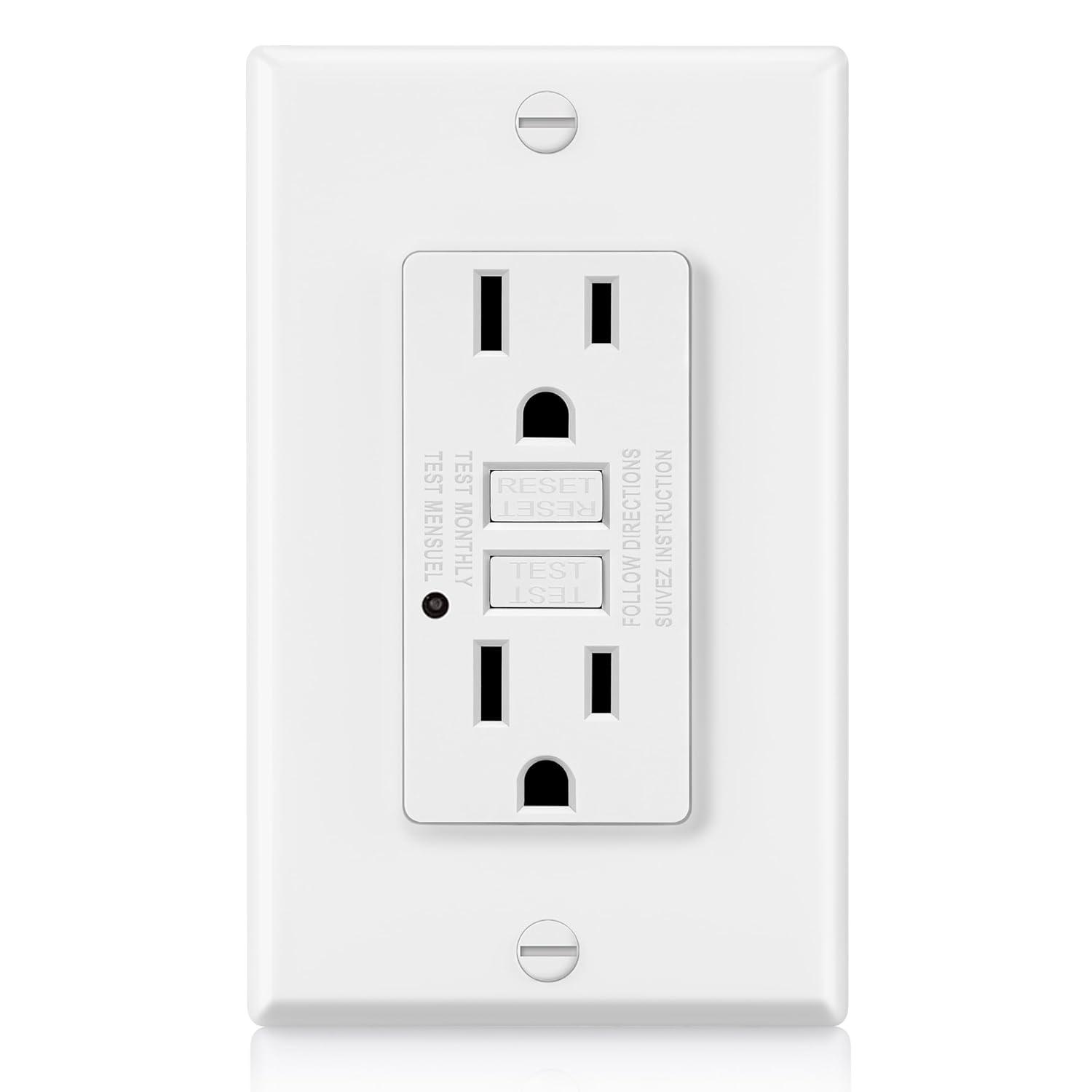 15 Tamper Resistant Single Outlet