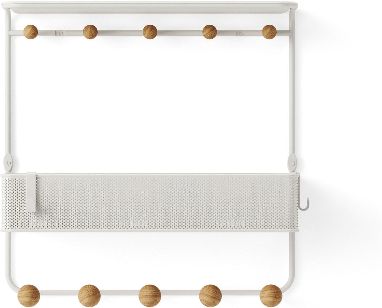 Estique Multi-Hook Wall Shelf