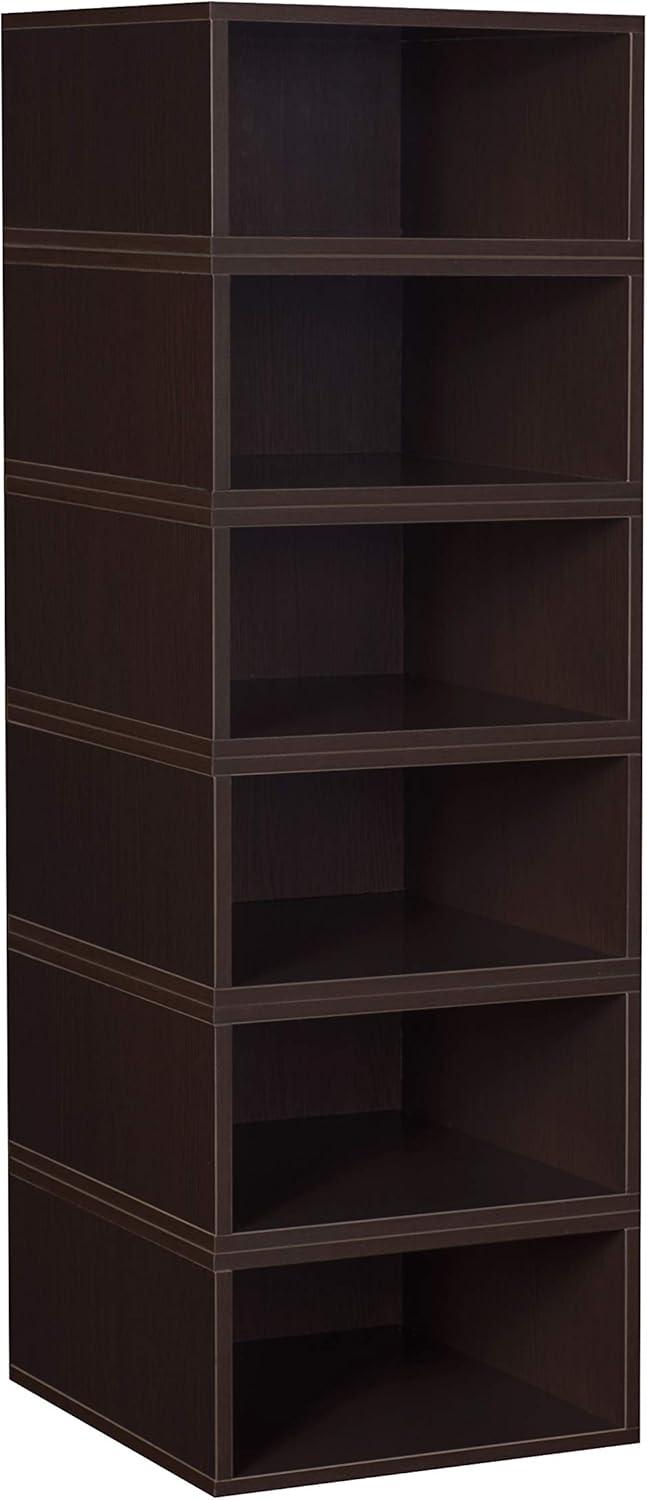 Niche Square Cubo Storage Set - 6 Half Size Cube, Truffle