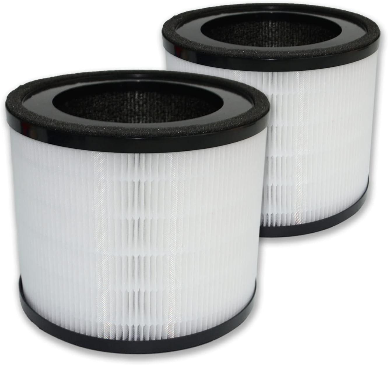 H13 HEPA Activated Carbon Air Purifier Replacement Filters, 2-Pack