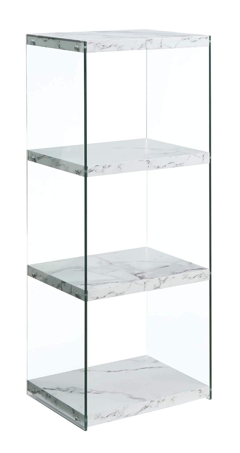 Convenience Concepts Soho 4 Tier Tower Bookcase