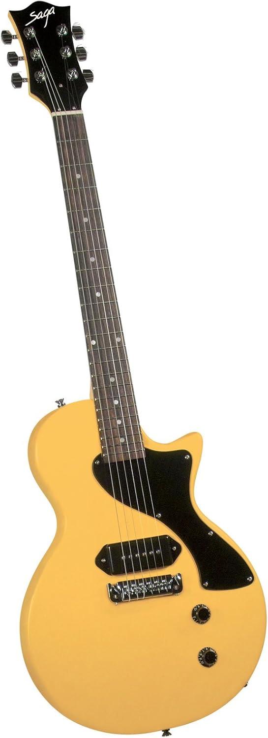 Saga Musical Instruments LJ-10 Student Electric Guitar Kit, Single Cutaway