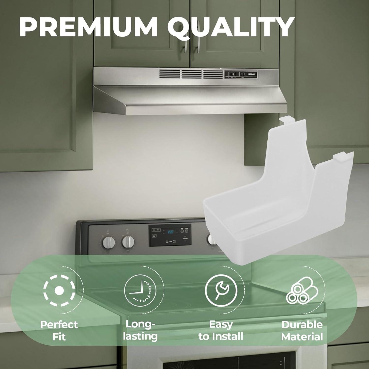 WeiLaiKeQi 99110437 Range Hood Light Lens Cover Lightweight Easy to Install Replacement