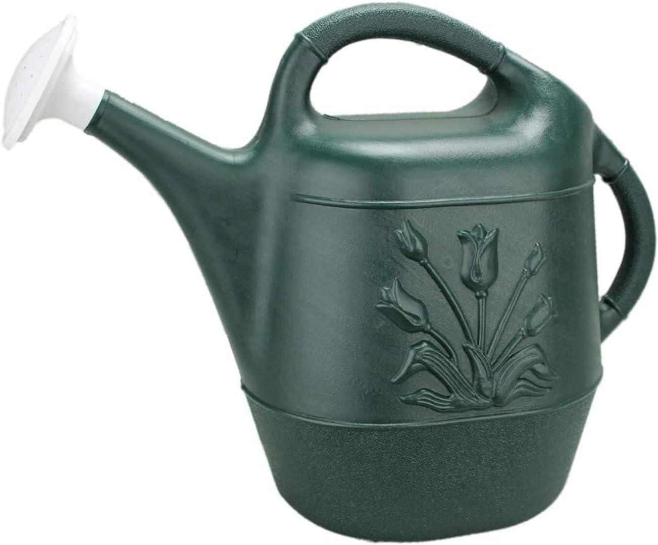 PMU 2 Gallon Watering Can - Plastic Water Can with Detachable Sprinkler Head Pkg/1