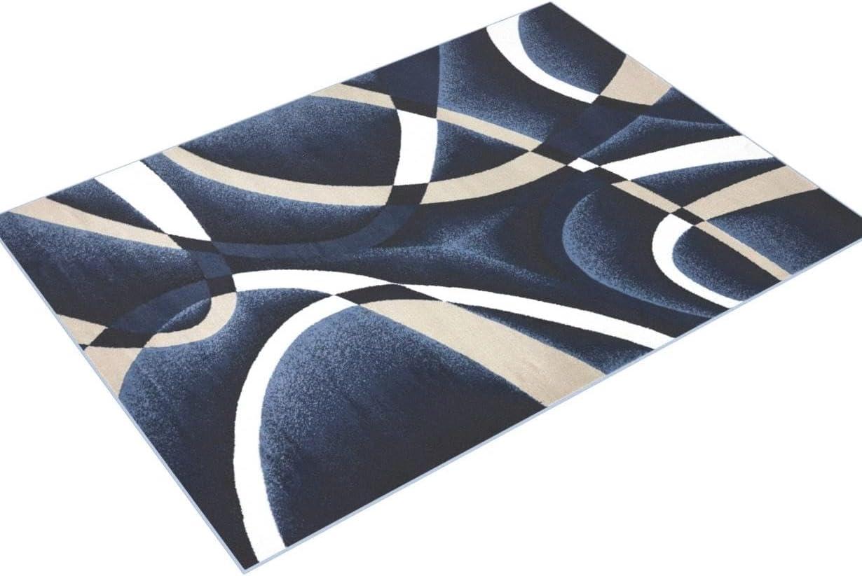 Luxe Weavers Modern Abstract Geometric Area Rug