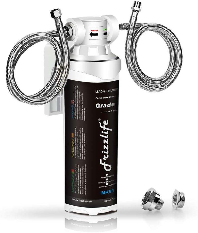 Frizzlife High Capacity Under Sink Water Filter System