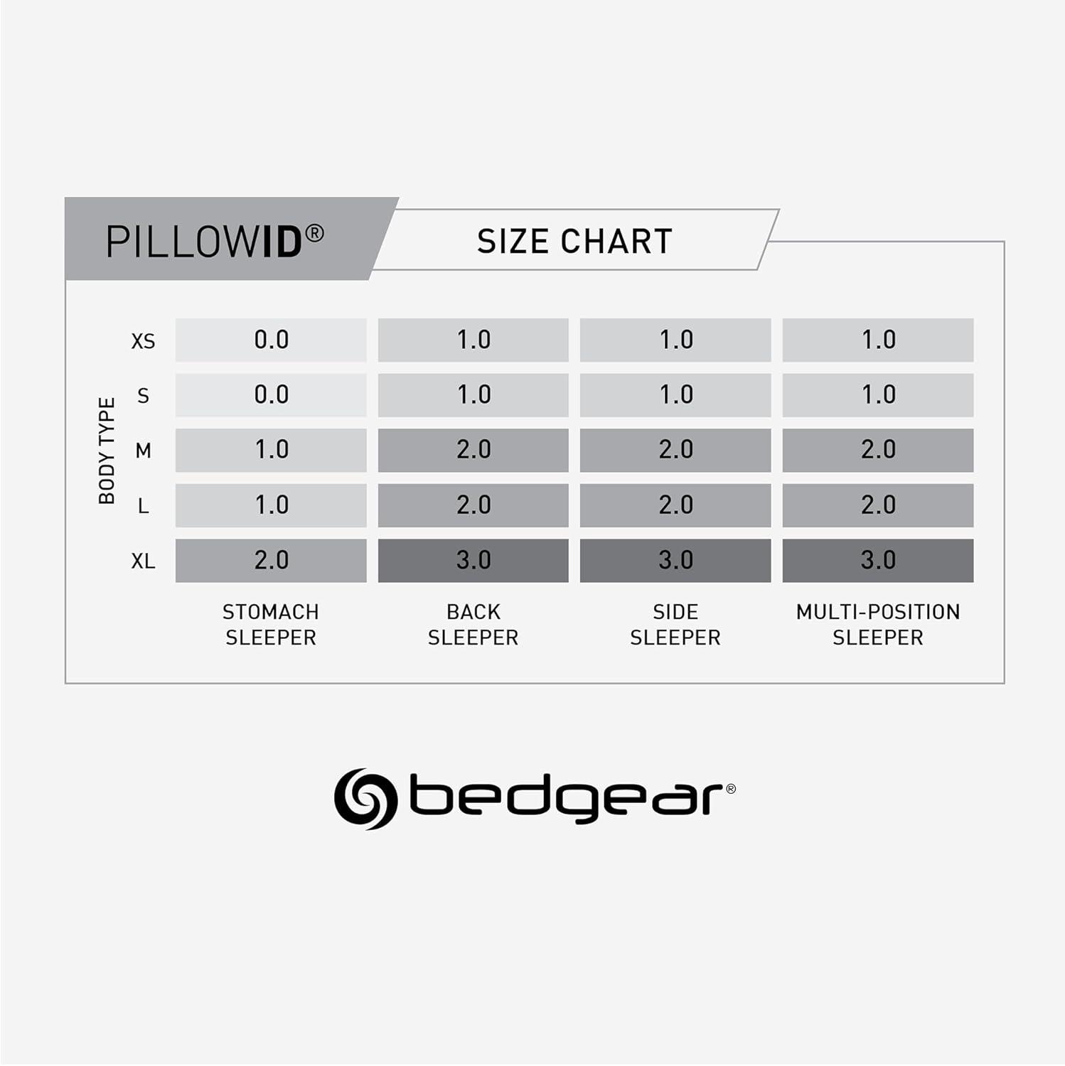 Bedgear Bedgear Frost Performance Pillow - Cooling Bed Pillow - All Sleep Positions