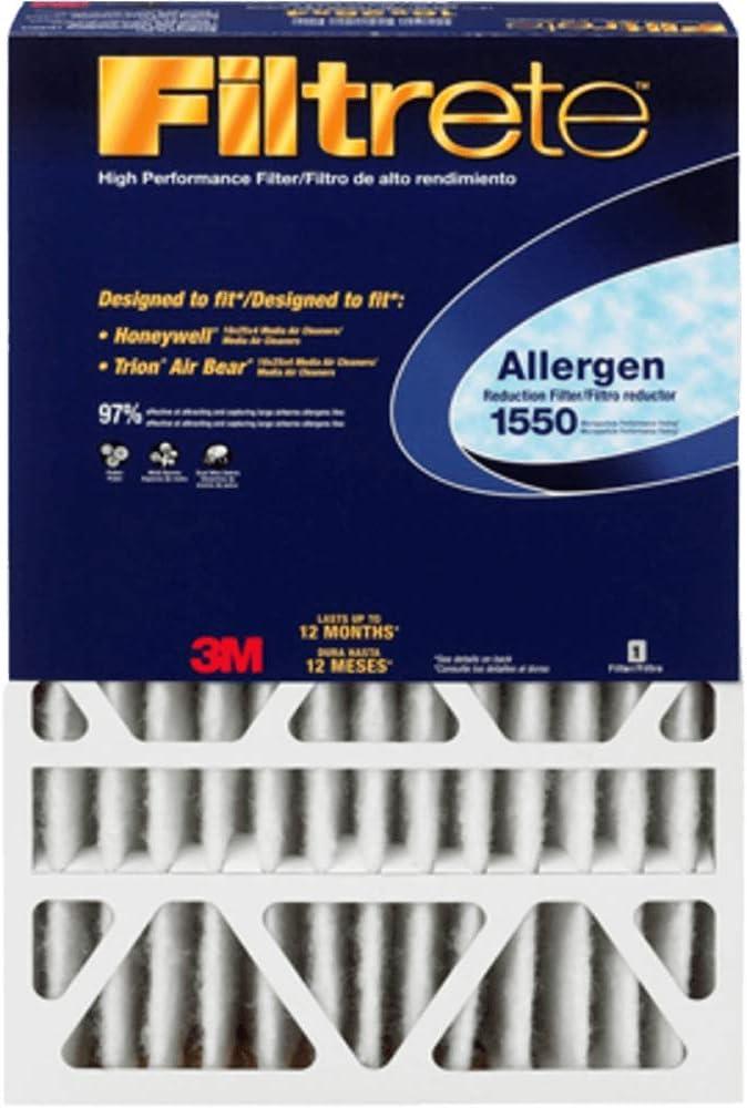 Filtrete 16x25x4 MERV 12 Ultra Allergen Reduction Air Filter