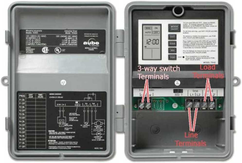 Gray Industrial Programmable Indoor and Outdoor Timer