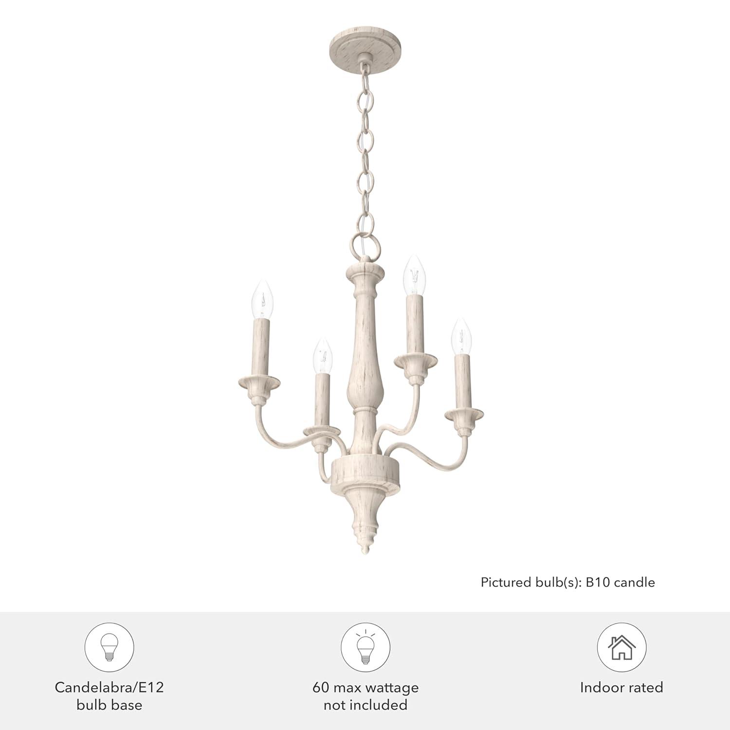 Hunter Fan Teren 4 - Light Unique / Statement Drum Chandelier