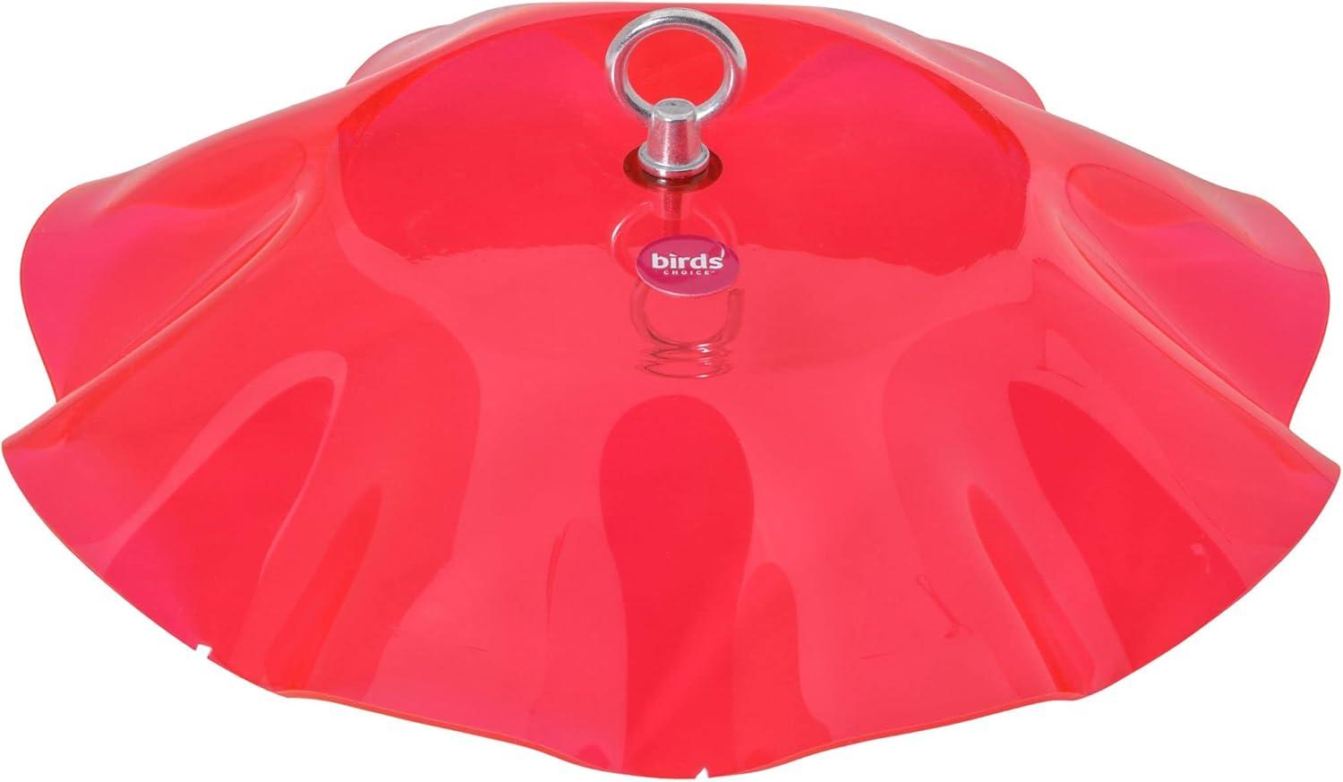 Birds Choice Birds Choice 13" Color Pop Collection Acrylic Bird Feeder Scalloped Weather guard