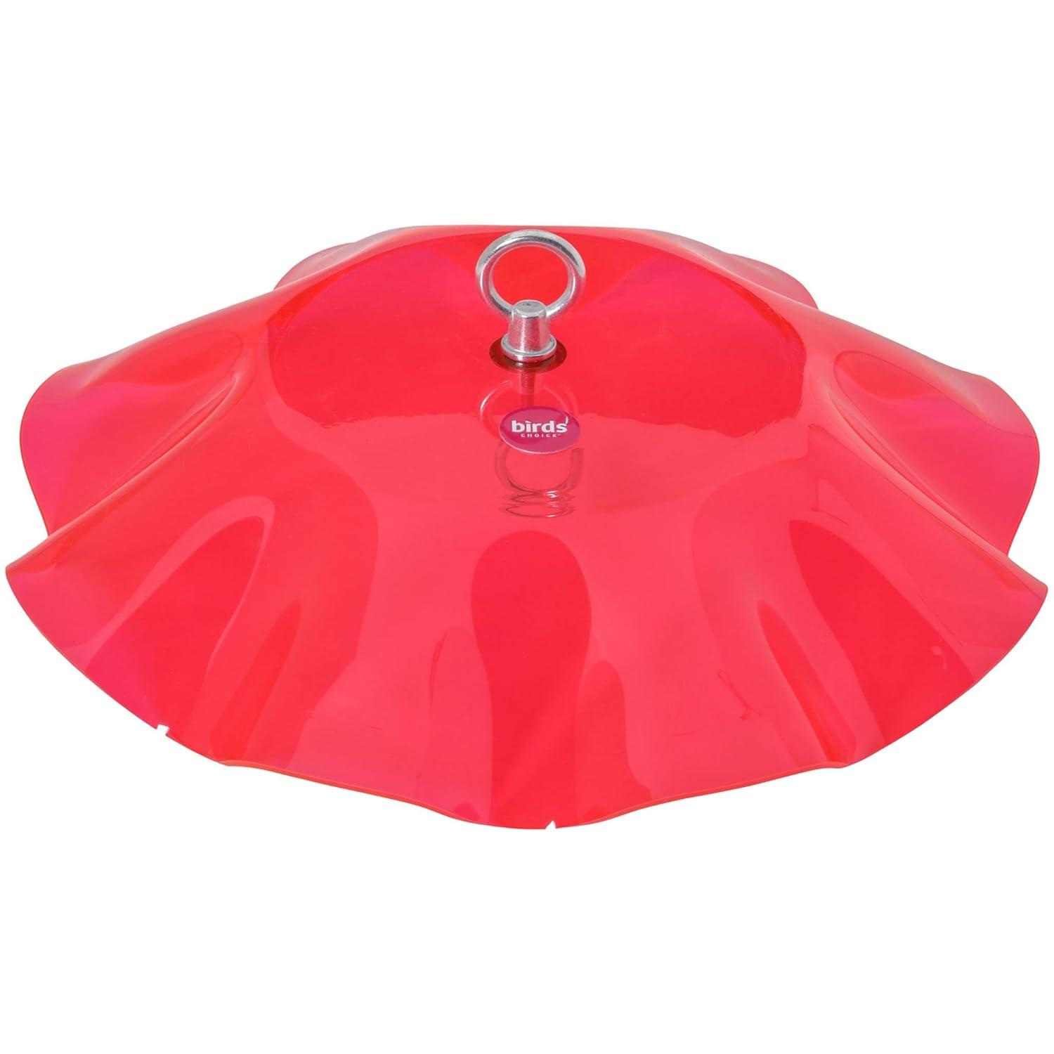 Birds Choice Birds Choice 13" Color Pop Collection Acrylic Bird Feeder Scalloped Weather guard