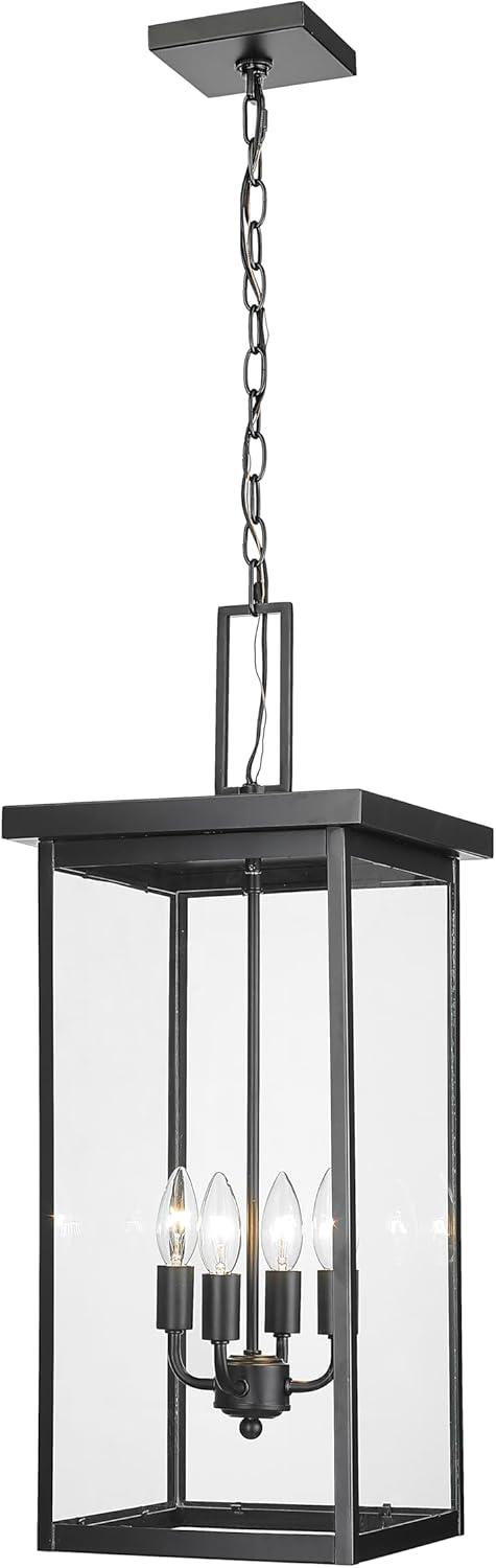 Millennium Lighting 42605 Barkeley 4 Light 11" Wide Outdoor Pendant - Black