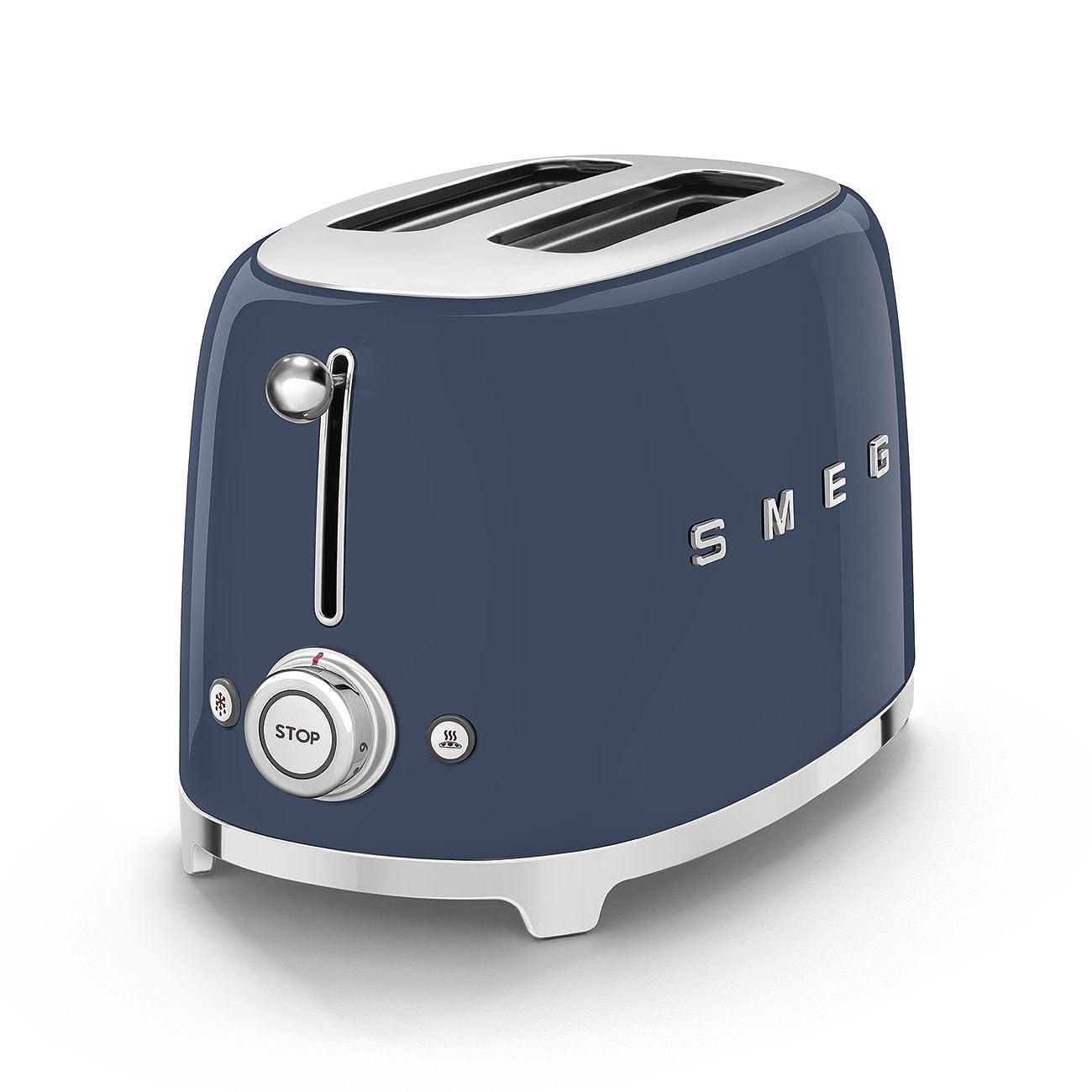 SMEG Navy 2-Slice Retro Toaster