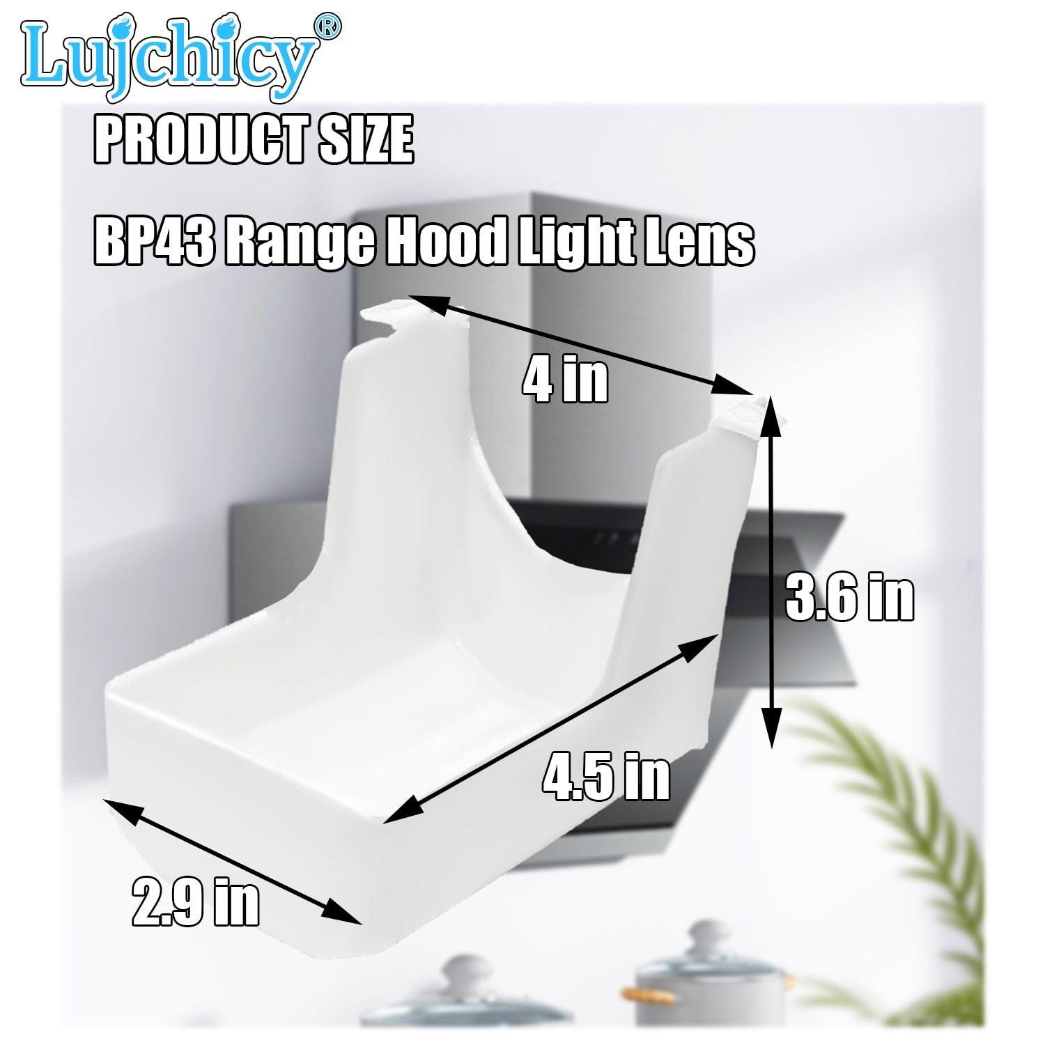 Rangehood Light Lens For Broan 41000 Models - 99110437