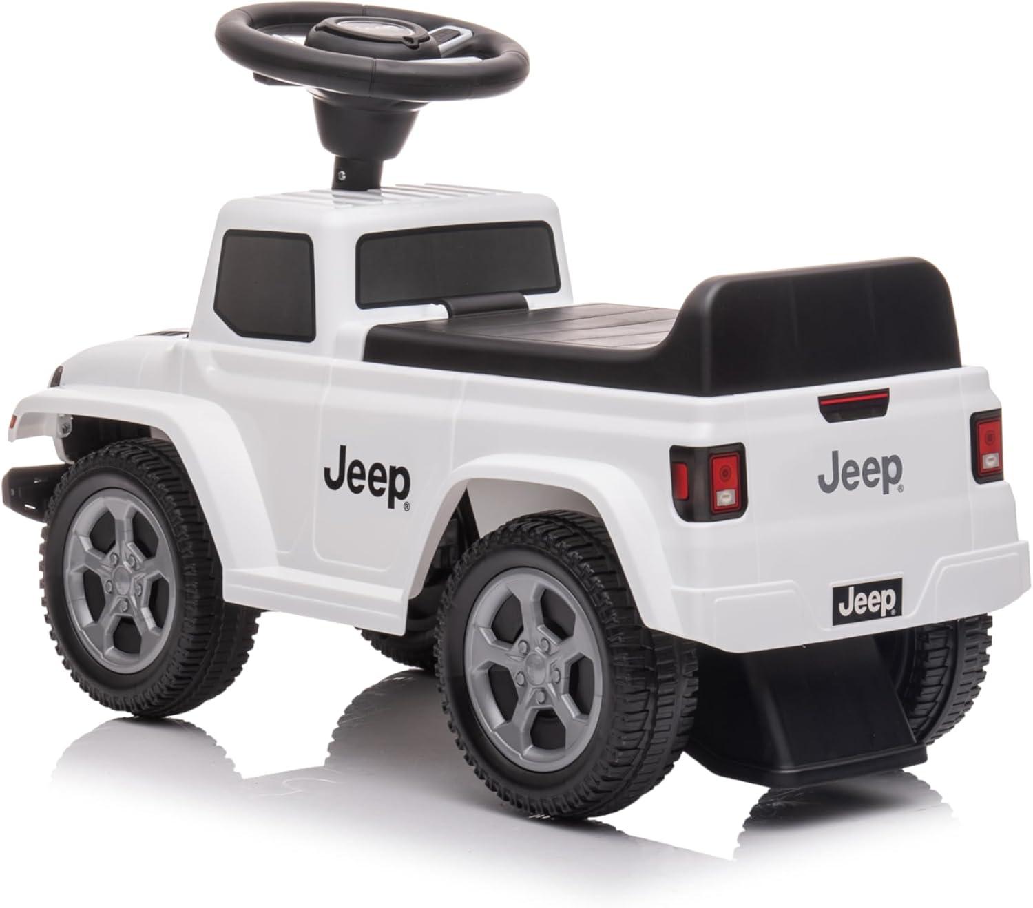 Best Ride on Cars Jeep Push Riding Car - White