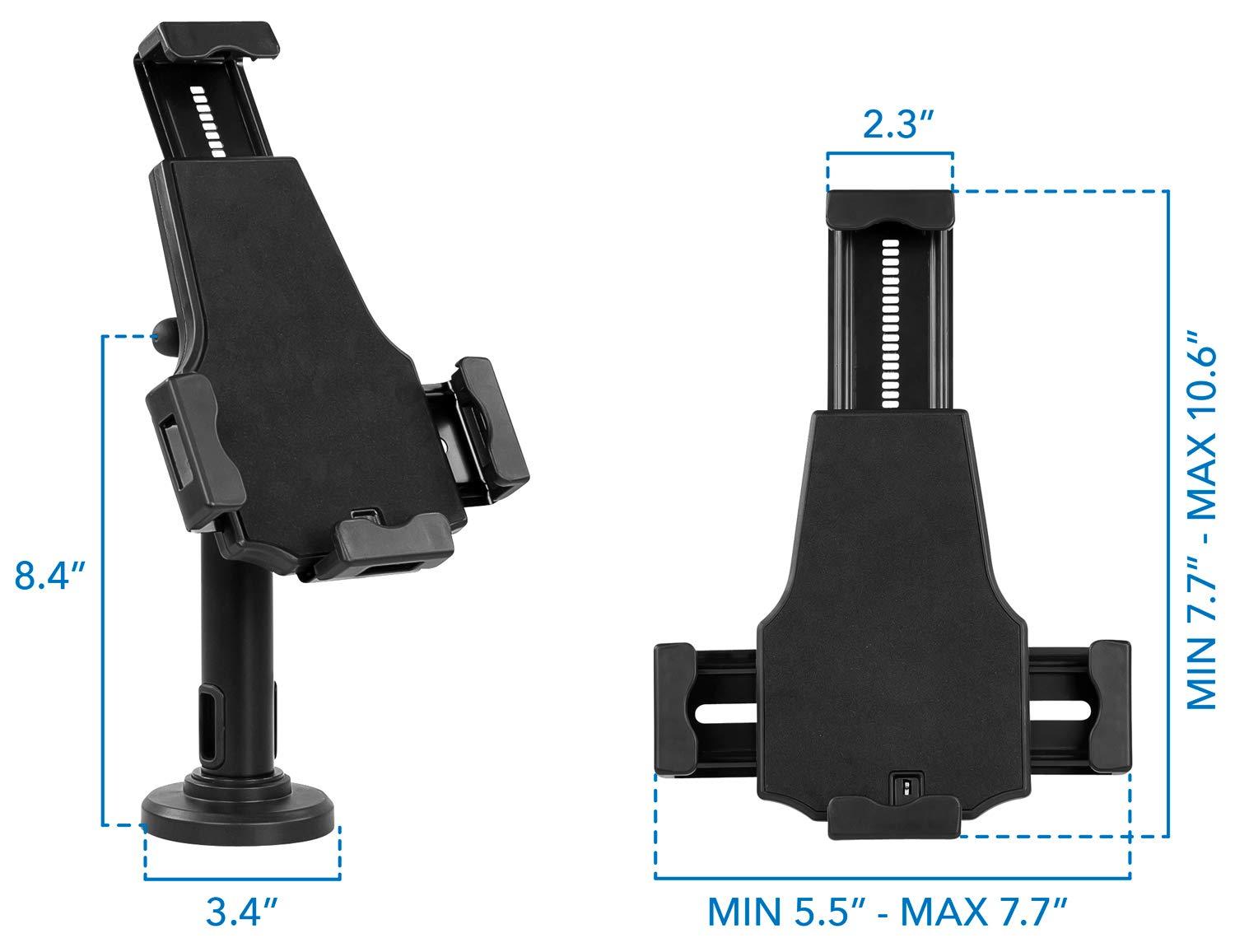 Mount-it Mount-It Secure Universal Locking Tablet Stand fits iPad 7 & Mini, Galaxy Tab, & 7.9"- 10.5" Tablets