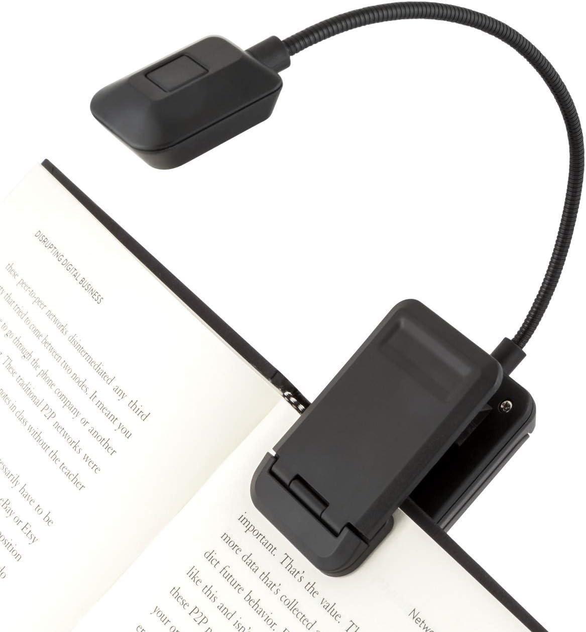 Quad Light 4 LED Reading Light - Black