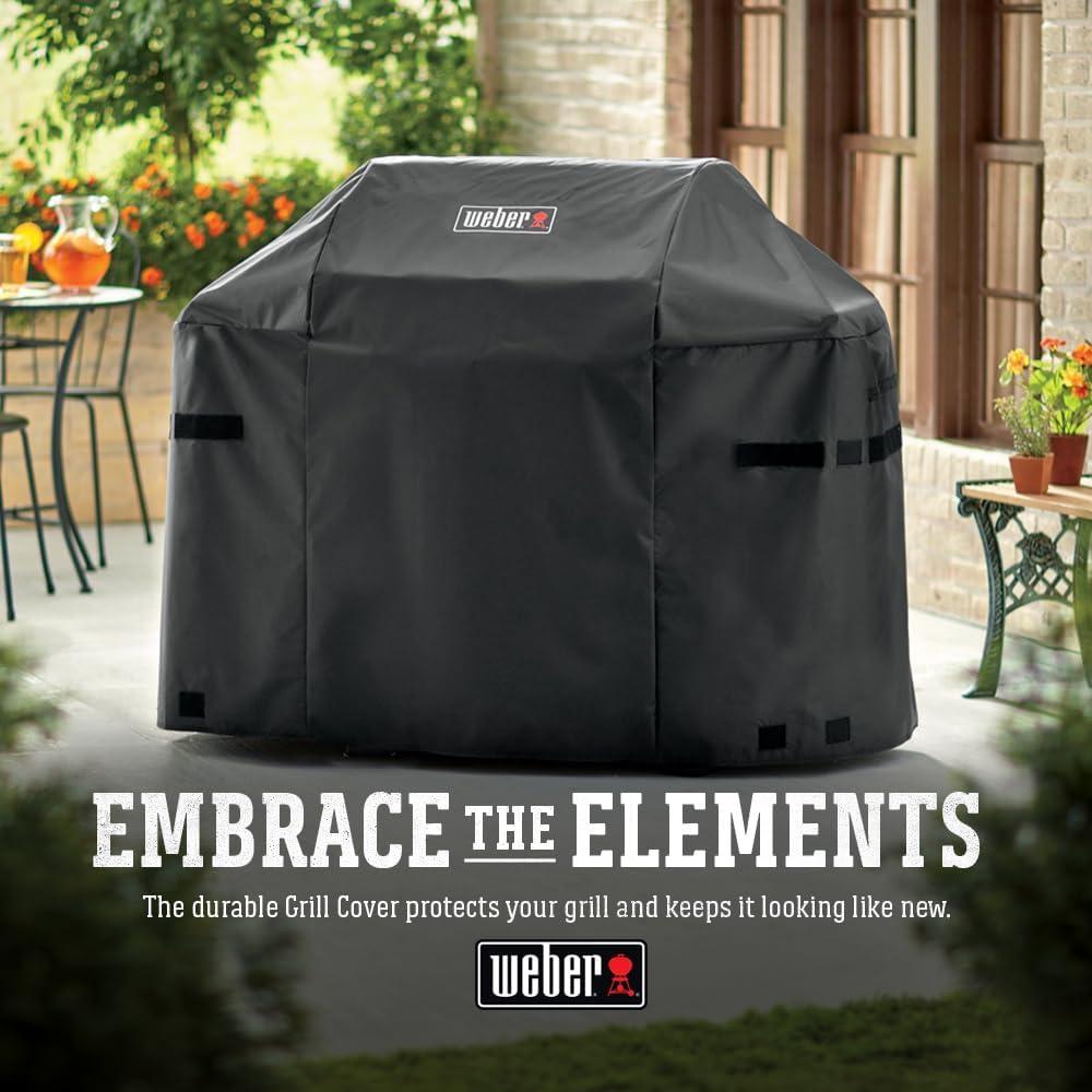 Black Heavy Duty Waterproof Grill Cover for Spirit and Spirit II 300 Series