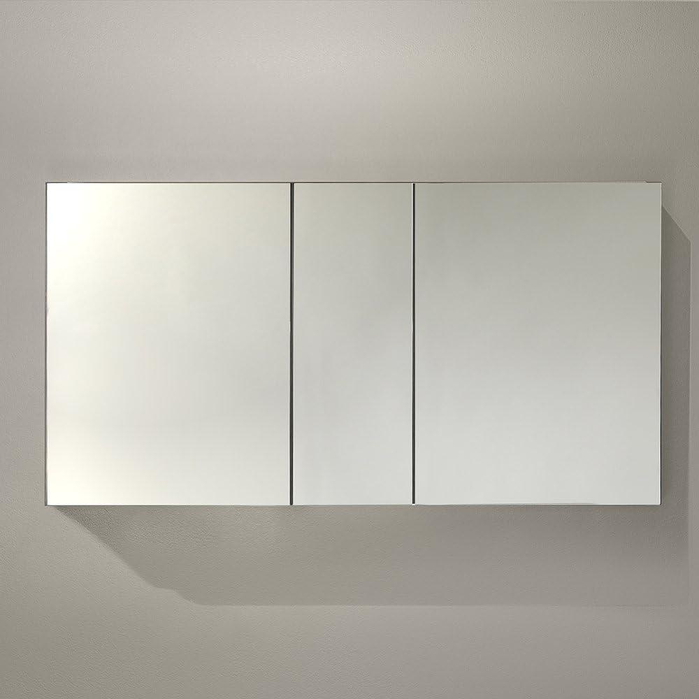 Senza 49" W x 26" H Surface/Recessed Mount Bathroom Medicine Cabinet with 4 Adjustable Shelves