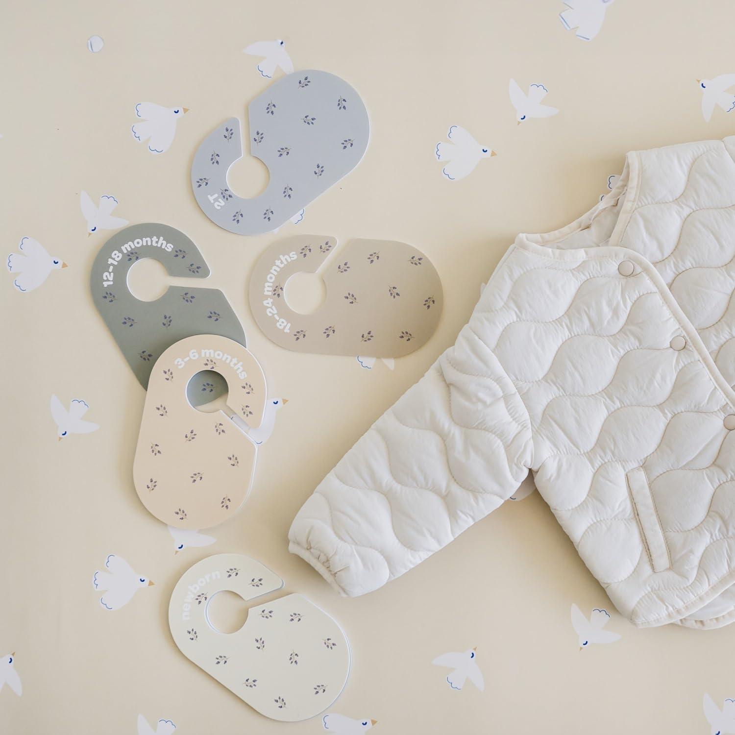 3 Sprouts 3 Sprouts Baby Closet Dividers (Newborn To 24 Months) – Pack Of 8