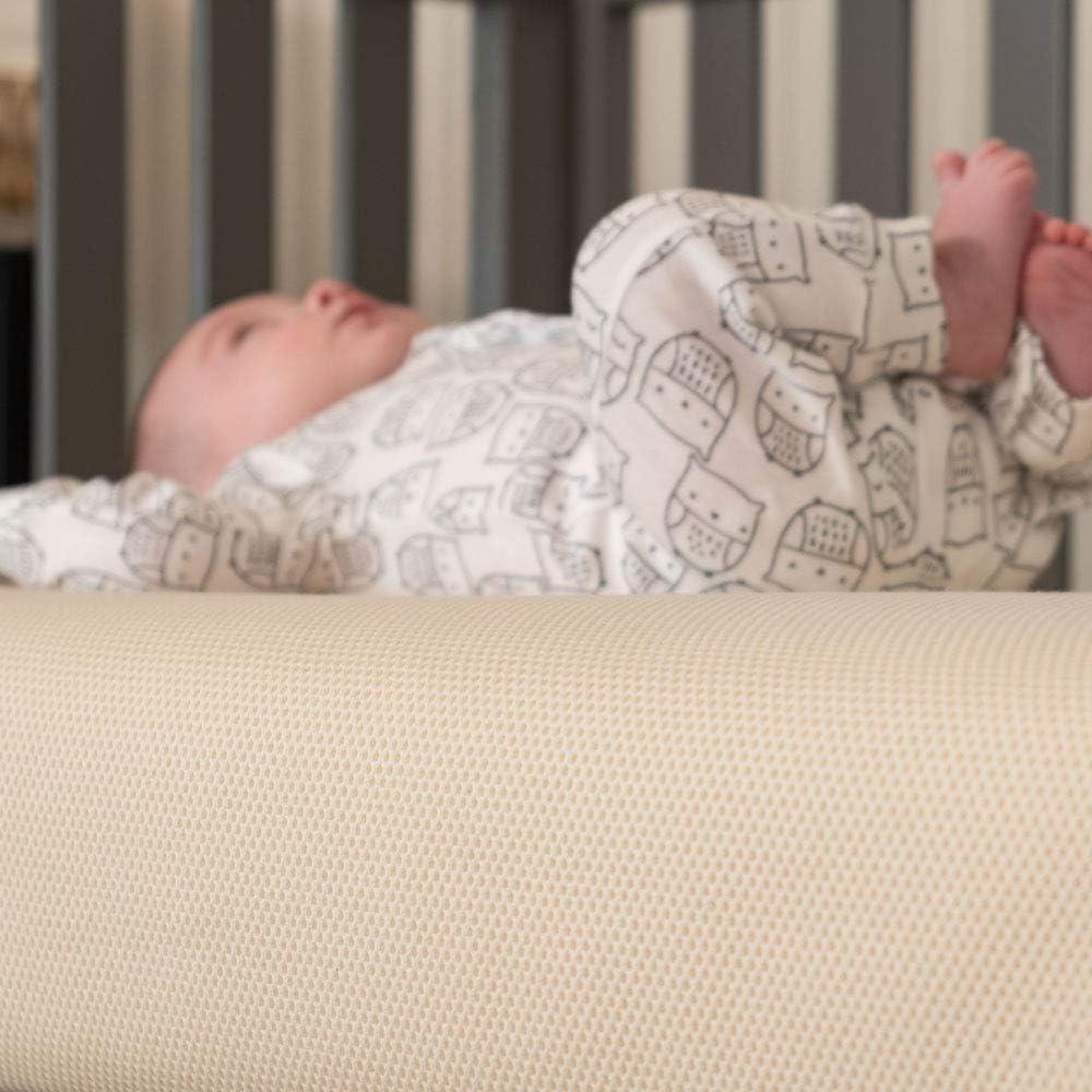 Naturepedic Organic Cotton Breathable 2-Stage Crib Firm Mattress with Waterproof Breathable Pad