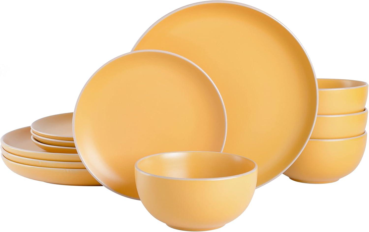 Rockaway 12 Piece Dinnerware Set