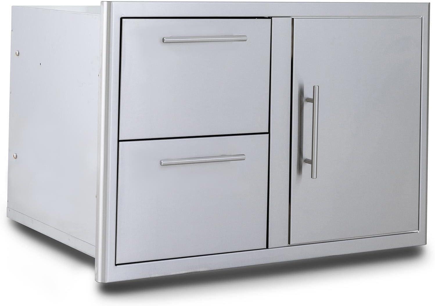 Blaze 32-inch Stainless Steel Access Door & Double Drawer Combo