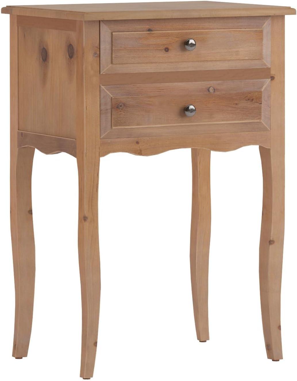 SAFAVIEH Lori End Table With Storage Drawers Red Maple