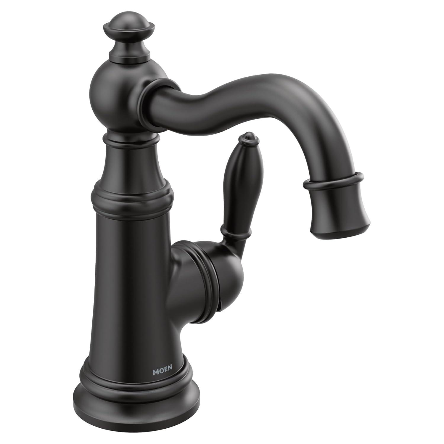 Weymouth Single Hole Bathroom Faucet With Drain Assembly