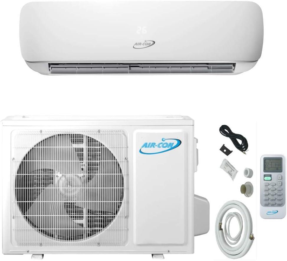 Air-Con 9000 BTU Mini Split AC Heat Pump Ductless 18.50 Seer 110v