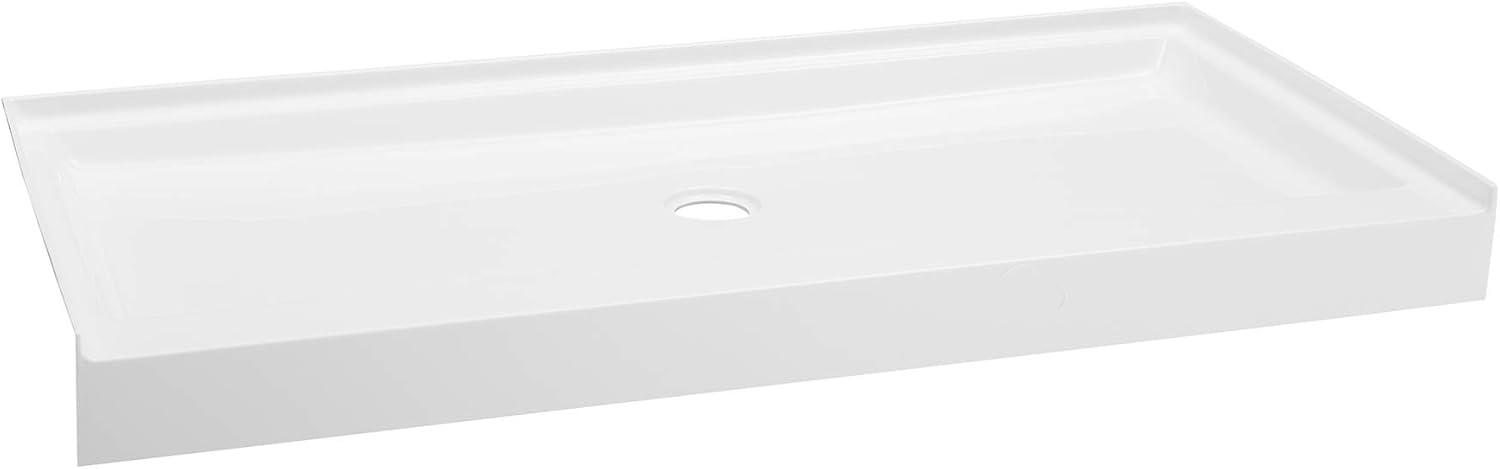 Voltaire 60" x 30" Single-Threshold, Center Drain, Shower Base