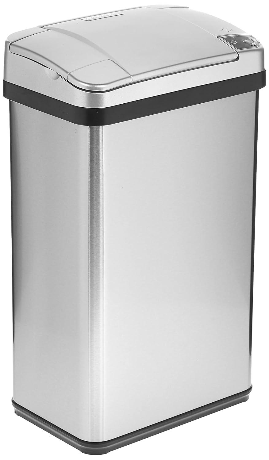 Touchless Stainless Steel 4 Gallon Motion Sensor Trash Can