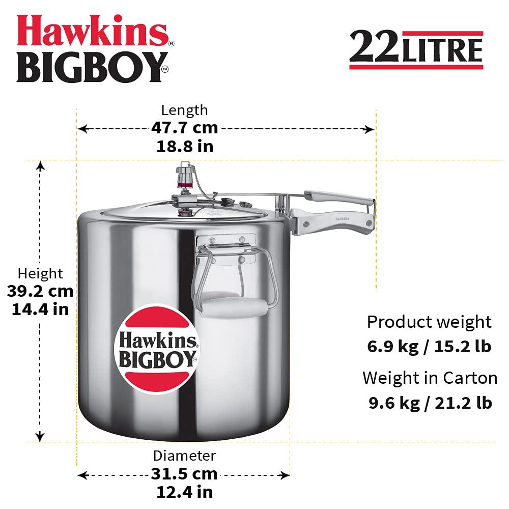 Hawkings Bigboy Aluminium Pressure Cooker