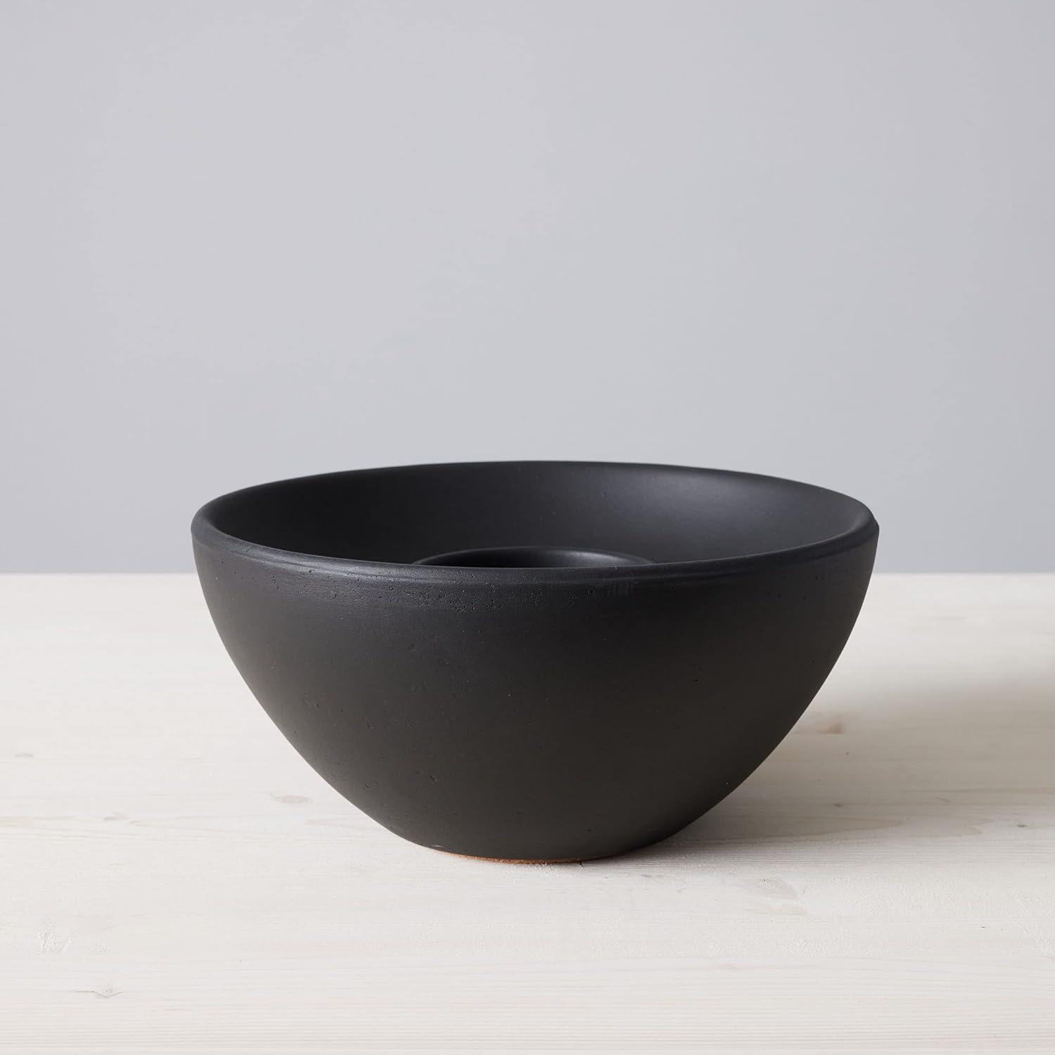 TerraFlame TerraFlame Basin Concrete Table Top Gel Fuel Fire Bowl - Indoor and Outdoor Use