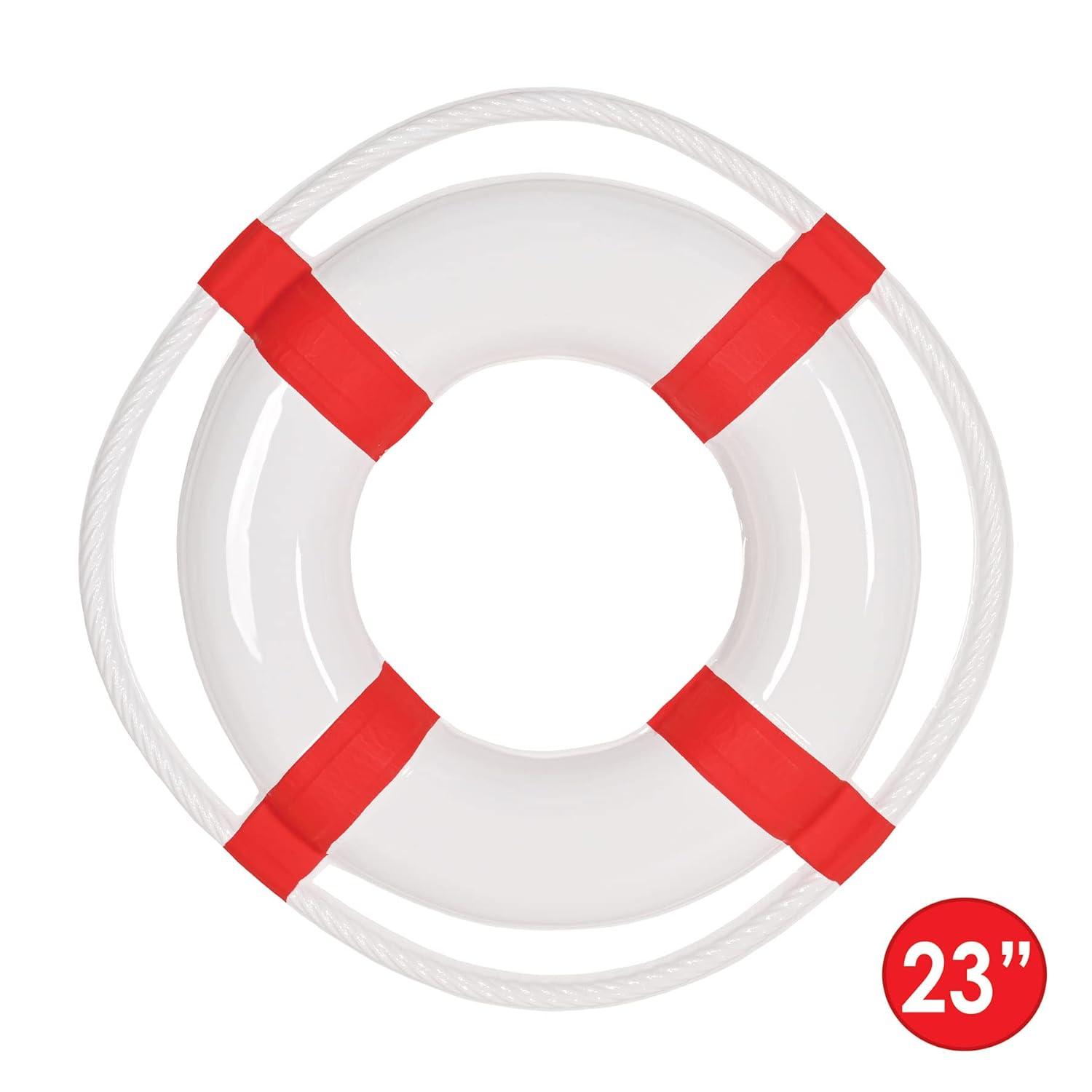Beistle Plastic Life Preserver - 23" - Pack of 24