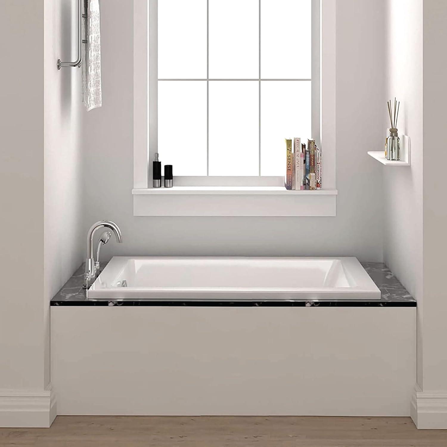 60" x 30" Drop in Soaking Bathtub