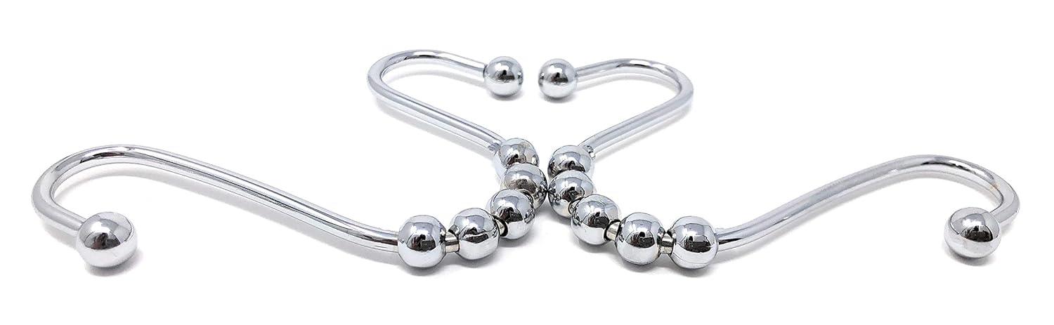 Symple Stuff Royola Metal Shower Curtain Hook (Set of 12)