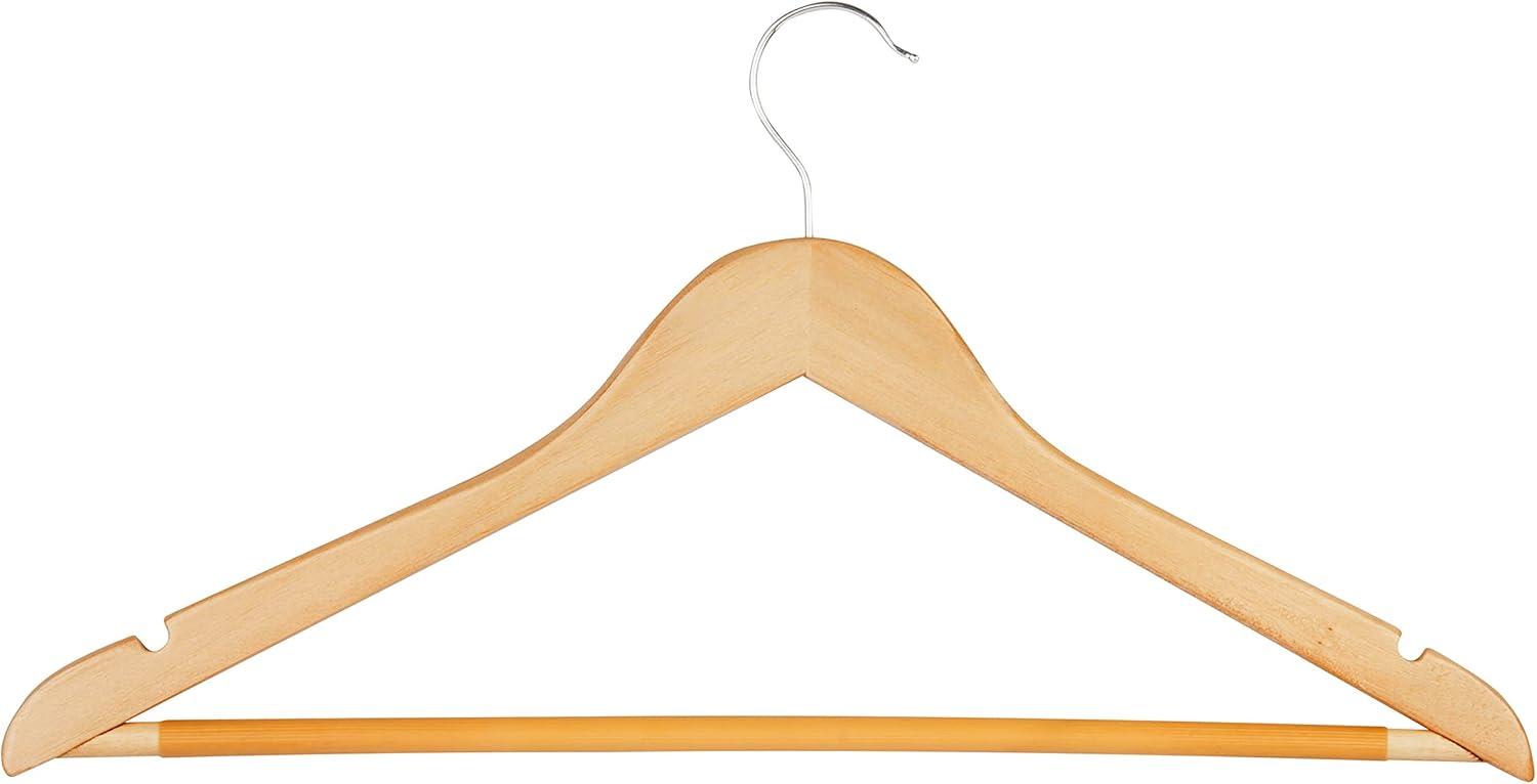 Wood Non-Slip Standard Hanger for Dress/Shirt/Sweater