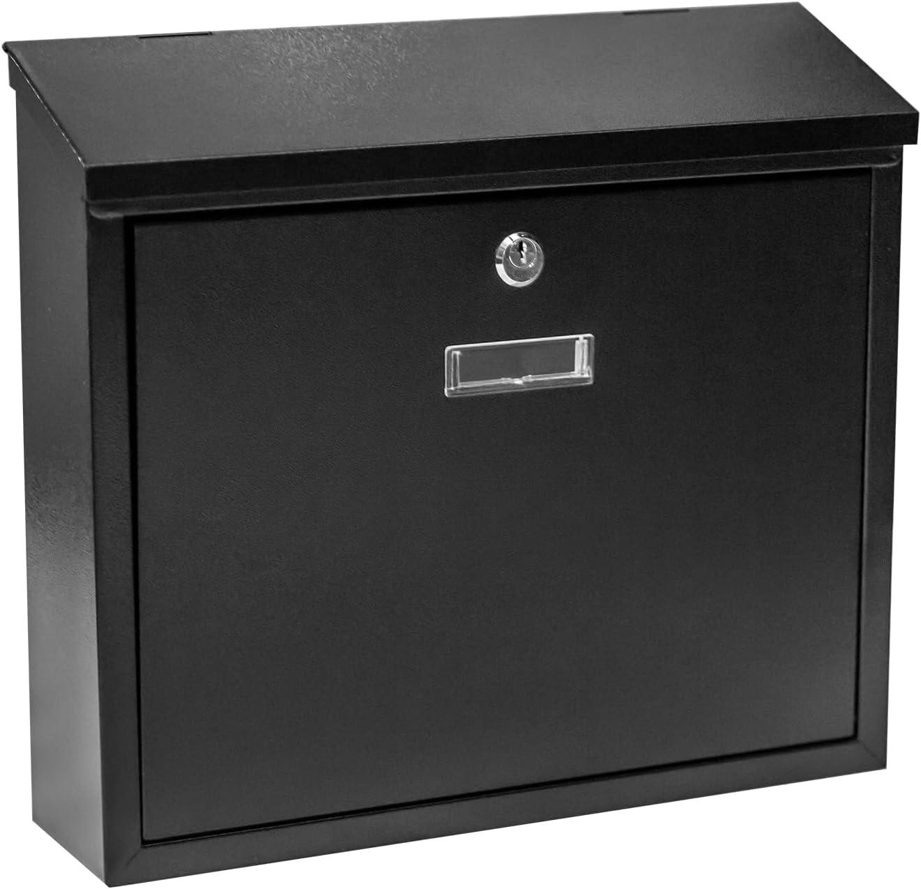 Fine Art Lighting Fine Art Living Wall Mounted Locking Steel Mailbox