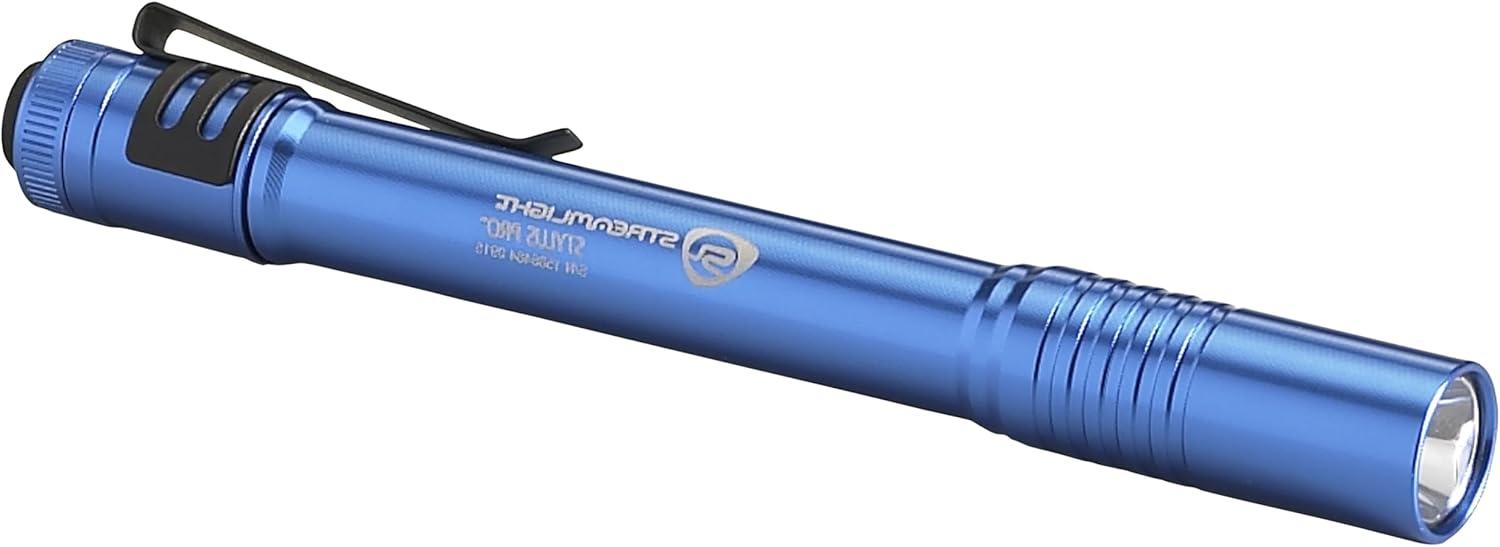 Streamlight 66122 Stylus Pro Blue Penlight with White LED