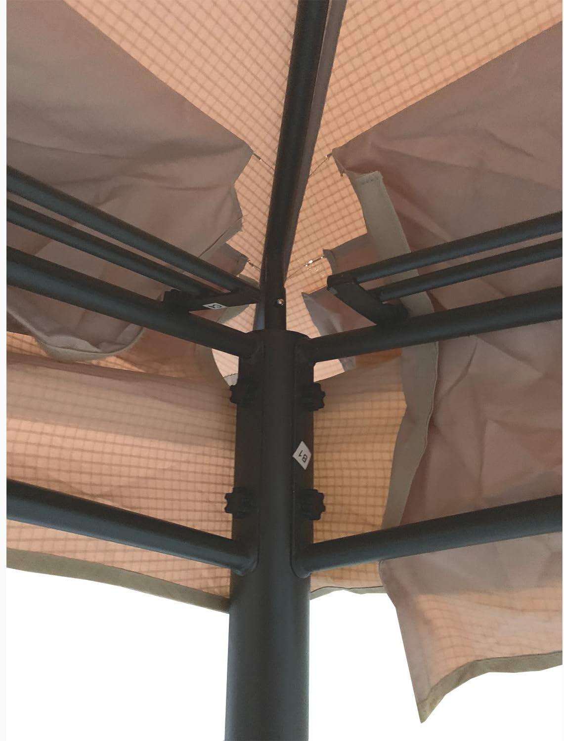 Garden Winds Replacement Canopy Top Cover for Turnberry Gazebo - RipLock 350